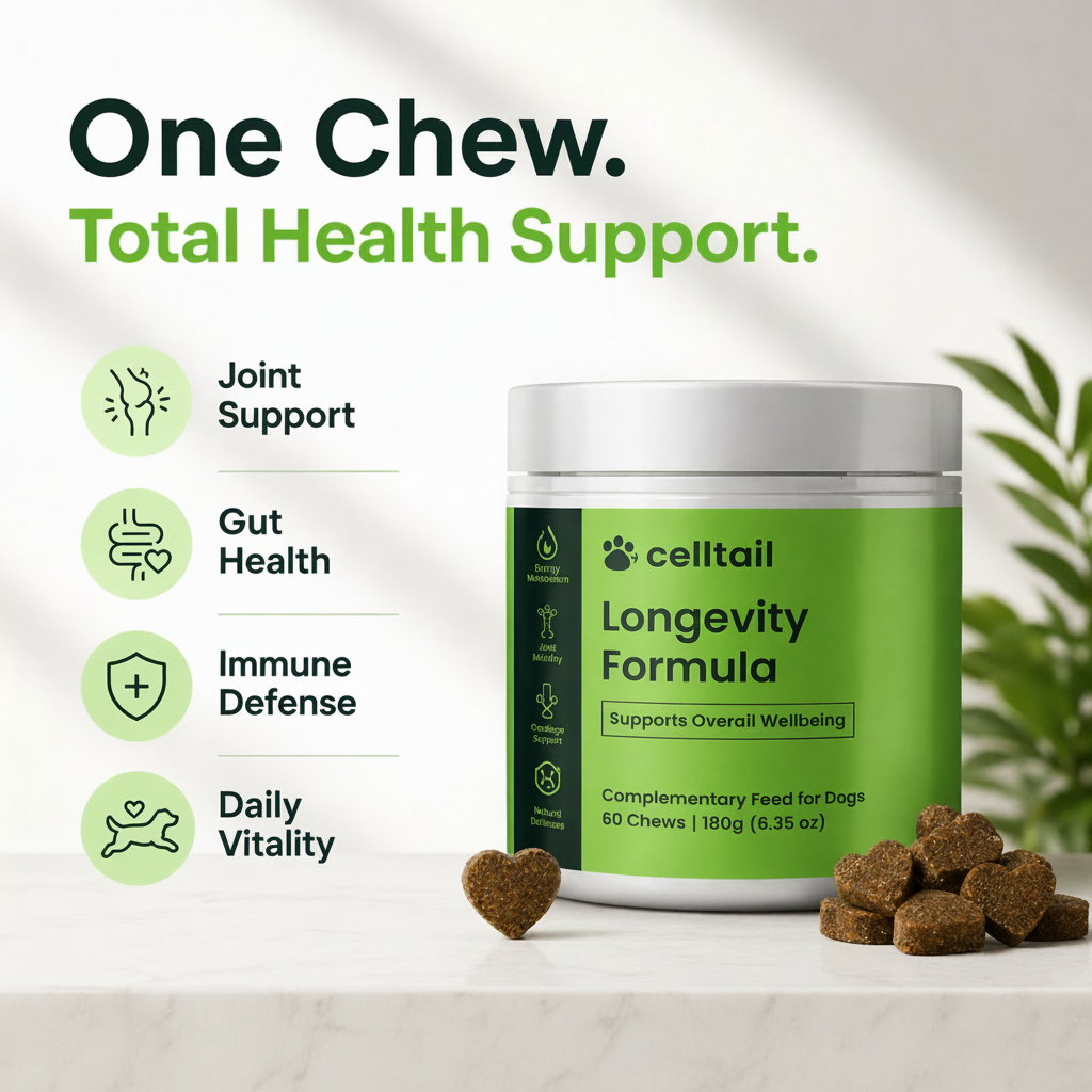Longevity Complex Soft Chews – Joint, Gut & Immune Support for Dogs